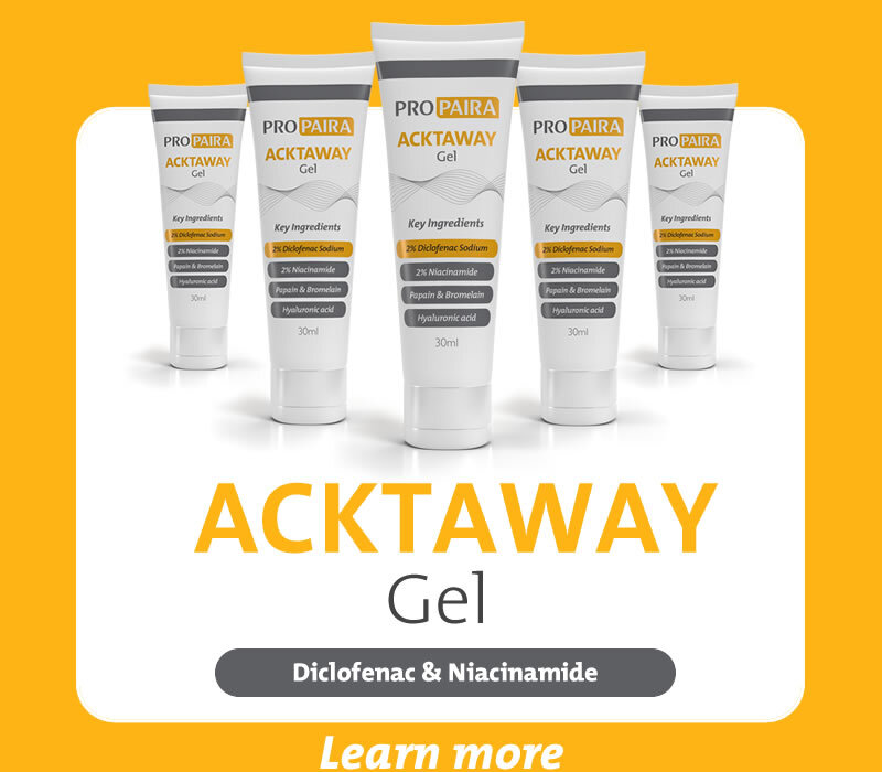 Diclofenac & Niacinamide to Target field sun damaged skin (AK)