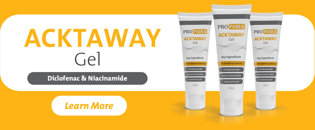 Diclofenac & Niacinamide to Target field sun damaged skin (AK)