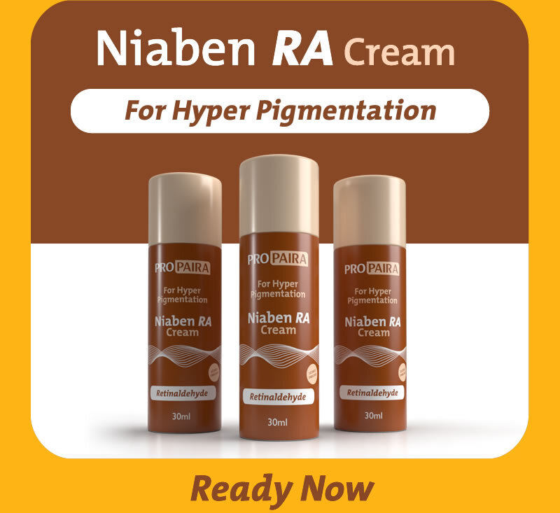 Propaira Niaben RA 30ml for hyper pigmentation ready soon