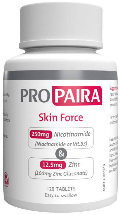 Skin Force Nicotinamide Vitamin B3 & Zinc Oral Supplement