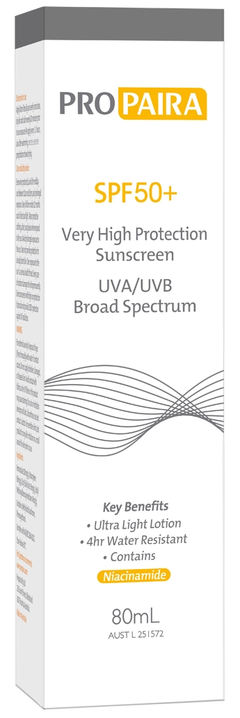 Propaira SPF50+ Sunscreen Lotion