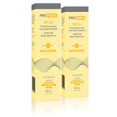 Propaira SPF50+ Tinted 80ml Light Tone x2 Propaira SPF50+ Tinted 80ml Light Tone x2