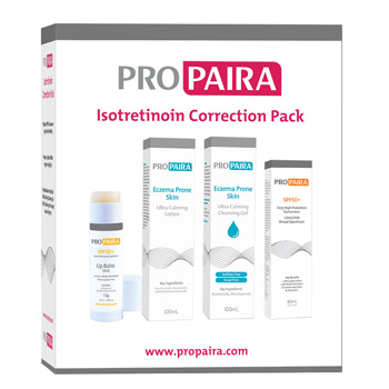 Iso Correction Pack Designed to target excessive dryness and sun sensitivity Iso Correction Pack Designed to target excessive dryness and sun sensitivity