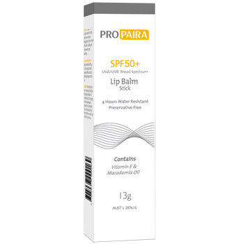 Propaira Lip Balm SPF50+ Stick 13g - To Sooth Dry & Chapped Lips Propaira Lip Balm SPF50+ Stick 13g - To Sooth Dry & Chapped Lips