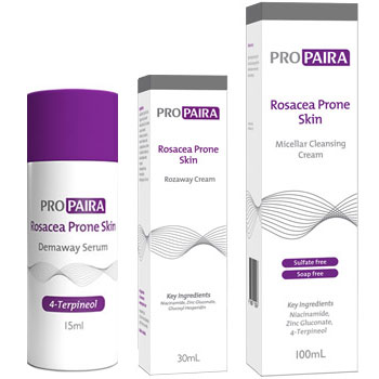 Propaira Demaway 15ml & Rozaway Cream 30ml & Micellar Cleansing Cream 100ml Propaira Demaway 15ml & Rozaway Cream 30ml & Micellar Cleansing Cream 100ml